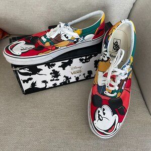 Disney Vans Sneaker - Men's 13 - Mickey & Friends Multicolor